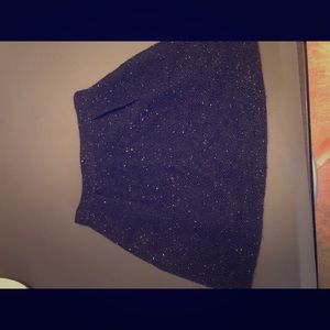 Boutique black sparkly mini skirt!